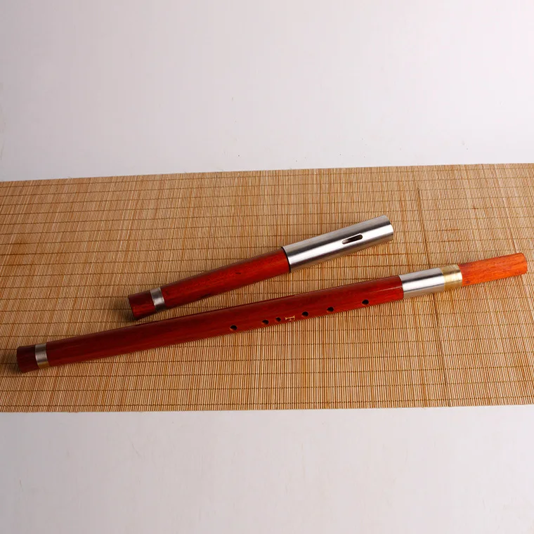 chinese musical instrument solid wood BAWU pipe Bawu flute detachable flute suitable for teaching classroom