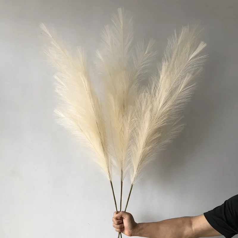 SN-TG009 New items Wedding decoration flower Natural Touch large faux artificial pampas grass