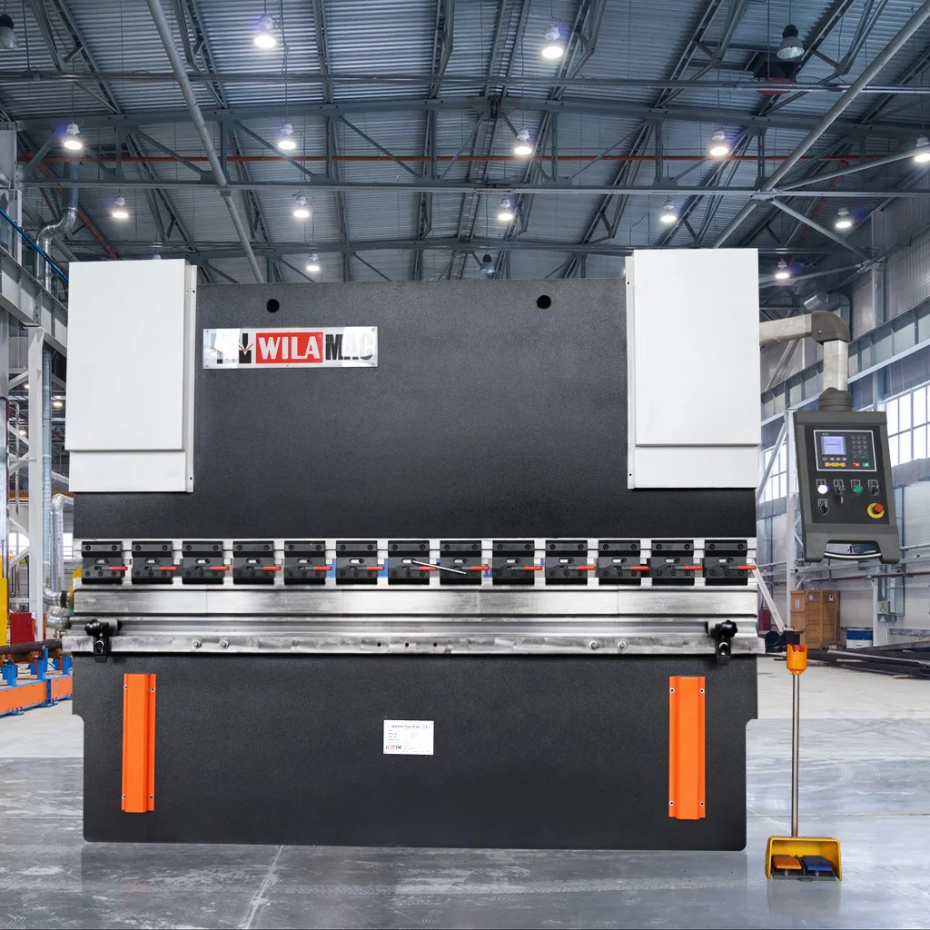 WILA CNC бренд cnc металлический гибочный станок 63T/2200 гидравлический пресс медный