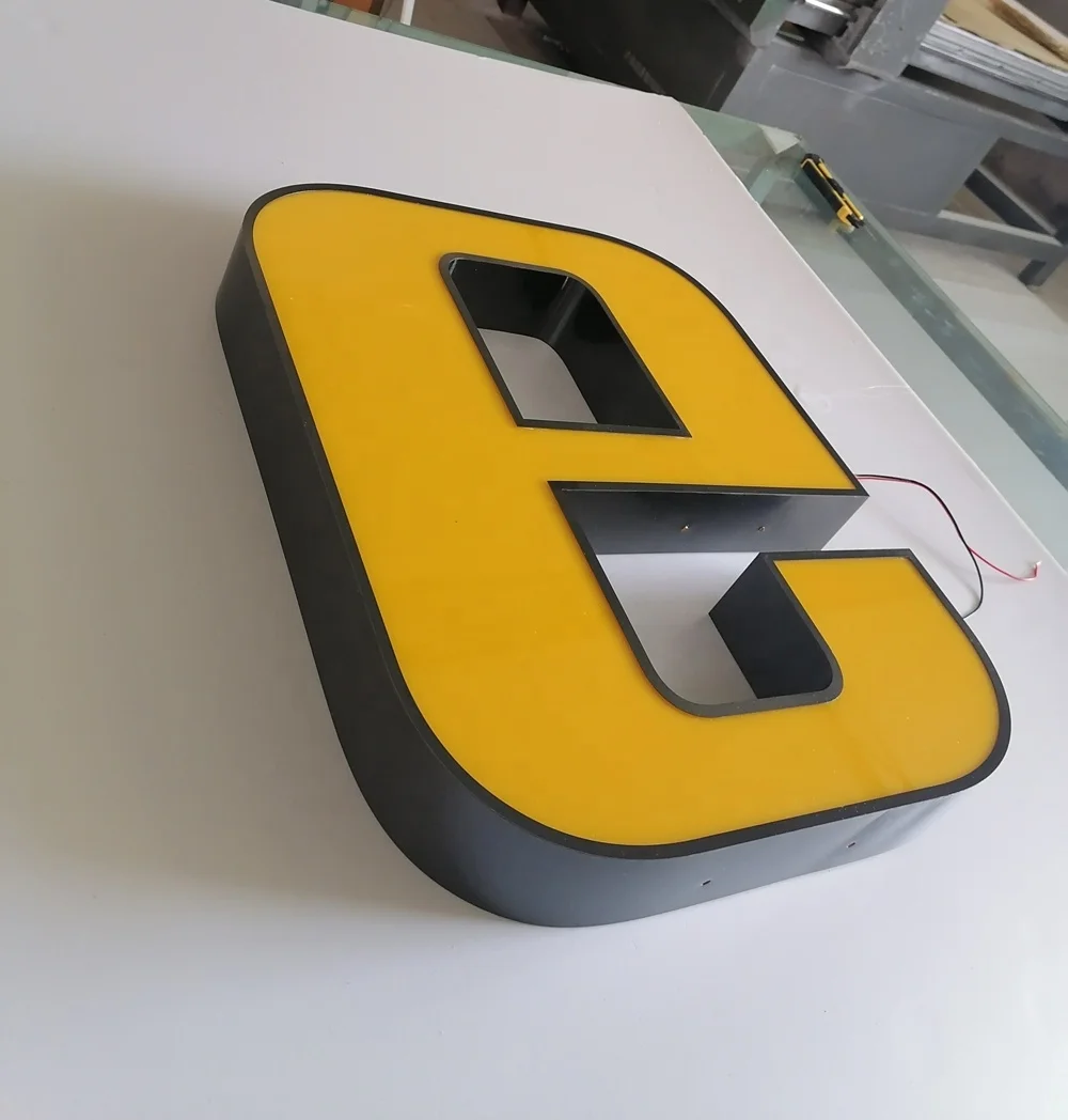 weather-proof led illuminated sign Retail Night light channel letter signs Offices LED logo lights letter Shop Signs