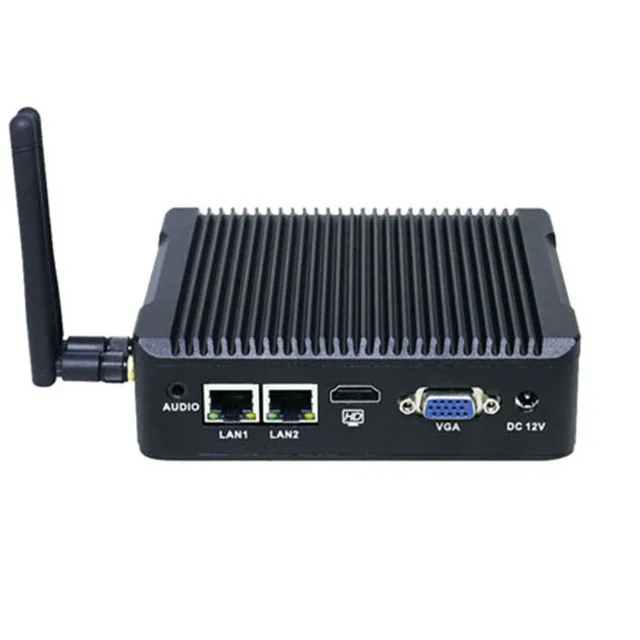 Безвентиляторный металлический Wi-Fi для промышленного хранения серии SATA SSD N4120/J4125 мини ноутбук ПК компьютер