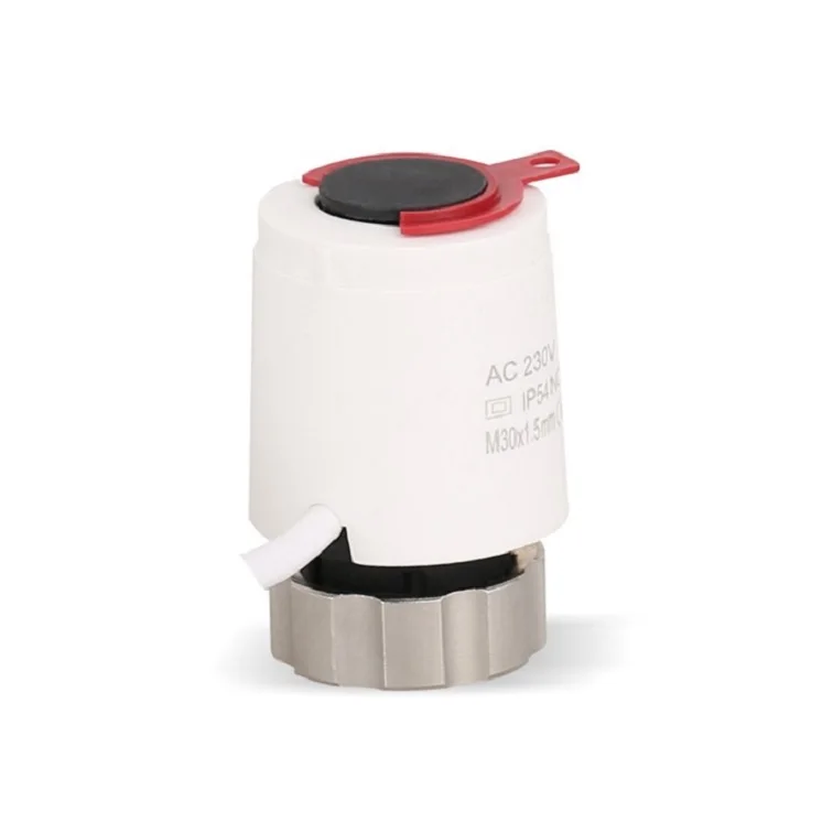 NC  Under floor heating thermal thermal Water separator heads electric actuator