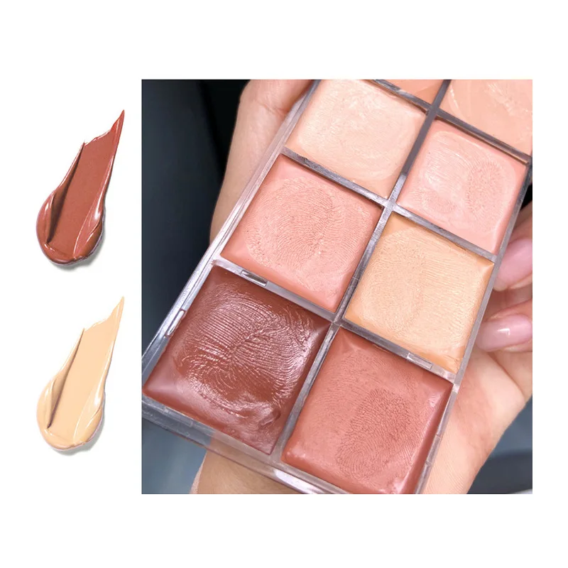 12 Color Concealer Palette Makeup Contour Palette Blush Palette Blush Customized Private Label