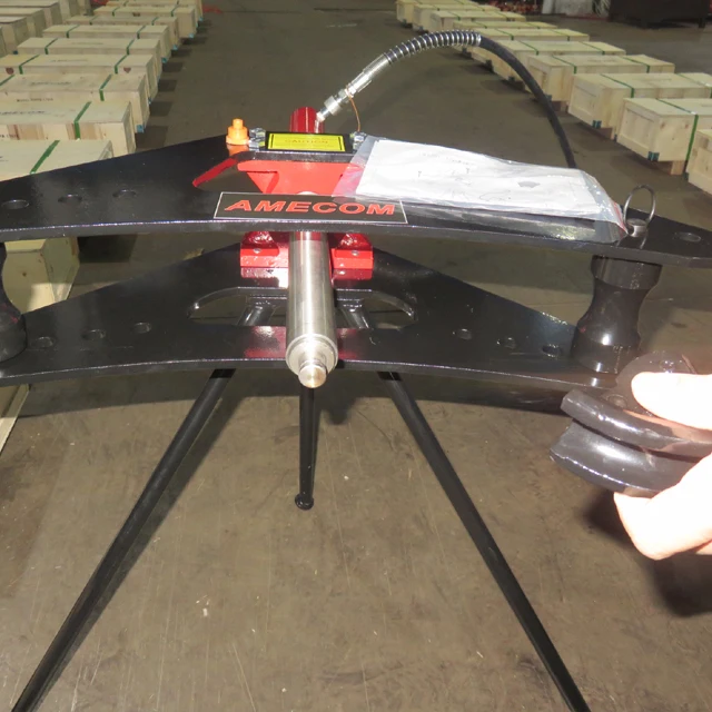 Factory Professional 16 TONS Manual Hydraulic Pipe Bender Tools Tube Hand Hydraulic Pipe Bender Dies Machine For Sale