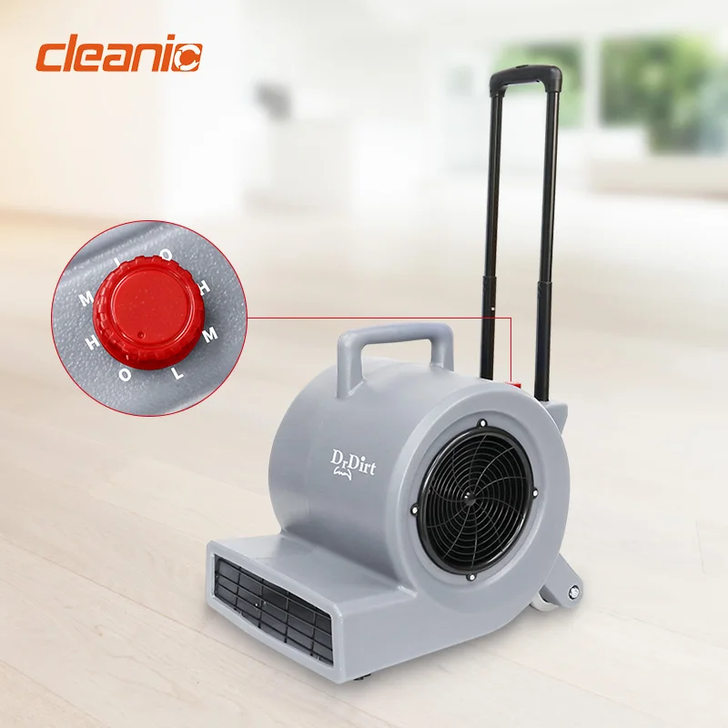 Hotel carpet drying dryer equipment 900W adjustable wind speed electric floor carpet air dryer blower