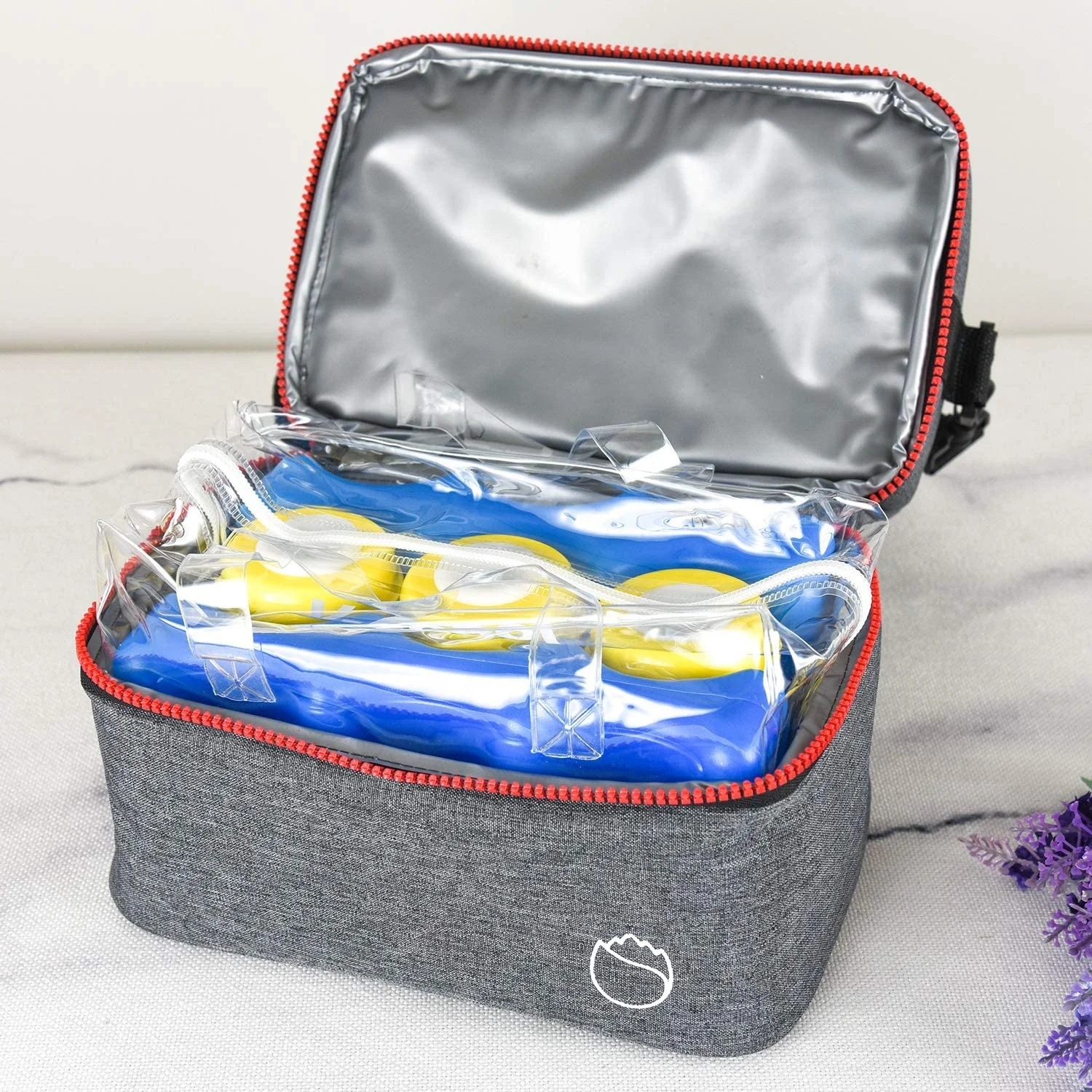 Nursing Mon Insulated Baby Bottle Breast Milk Cooler Tote Bag