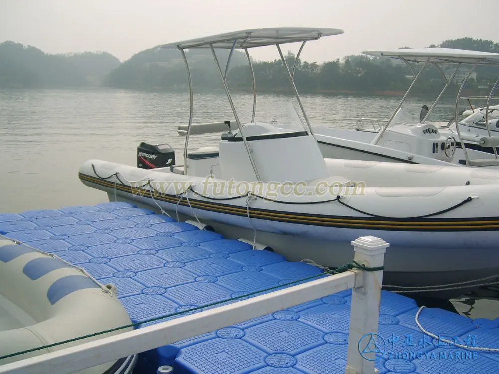 Modular pontoon cubes floating dock jet ski boat floats walkway bridge platform