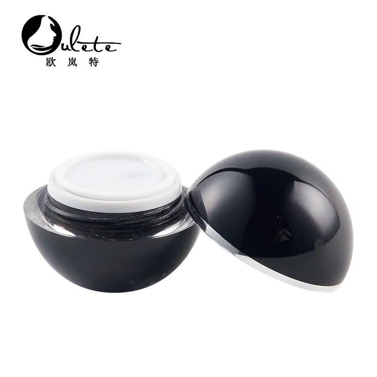 Sale Acrylic Jar Shape Face Cream Jars Lip Balm Ball Container Acrylic Cream Container Jar
