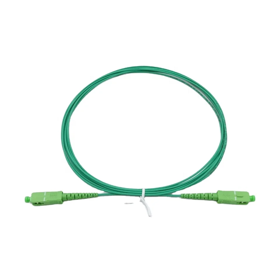 Оптоволоконный Соединительный шнур FTTH SM 9/125 G657A2 1,6 мм, зеленый, Аквамариновый, белый, желтый, 3,0 мм, 1,5 м, 3 м, 3,5 м, 4 м