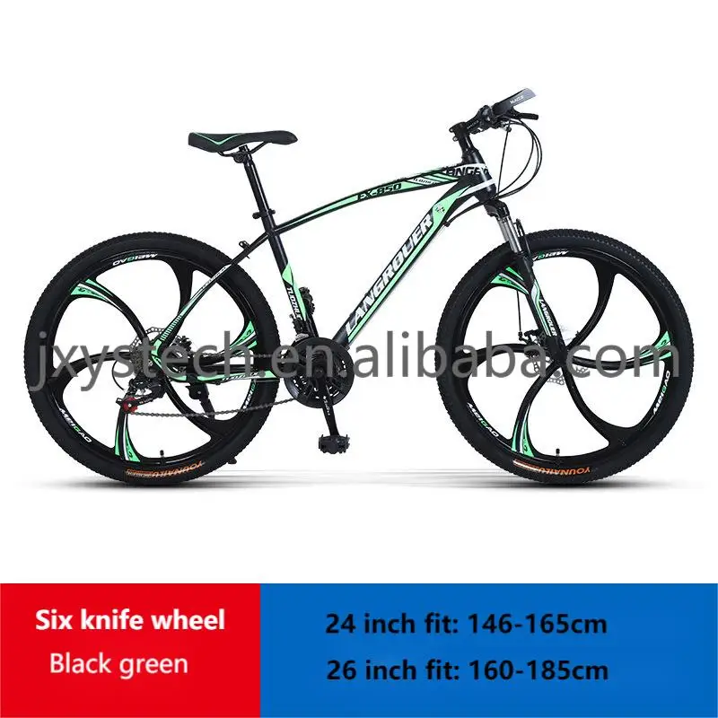 New Model 26 Inch Mountain Bike For Adults High Quality 27 Speed Red Black Green Blue Bicycle Frame Mountain Bike