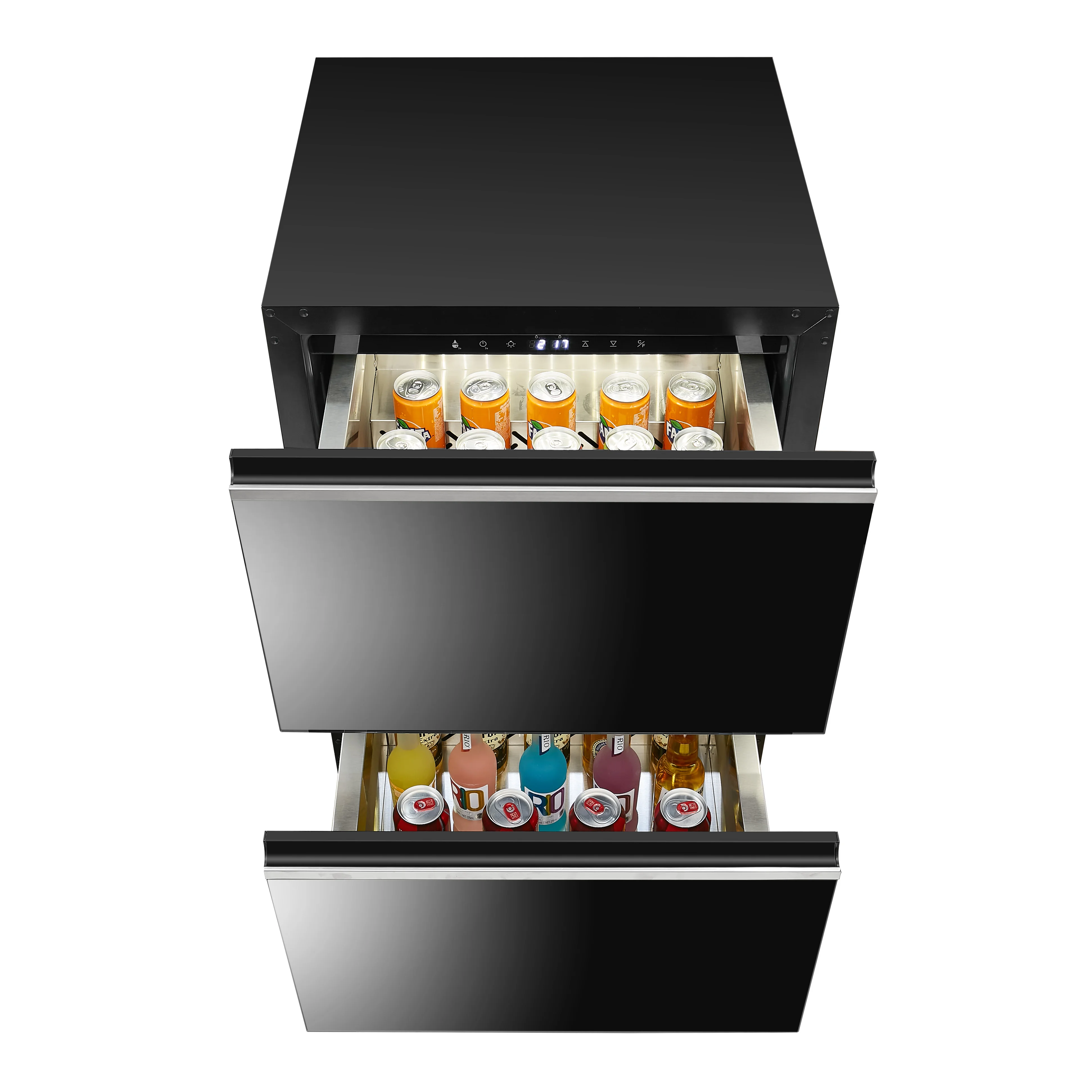 Factory Direct Sale Smart Multi-purpose Electric Beer Dispenser Cooling Fan Kegerator with Compressor Refrigerator for Man Cave