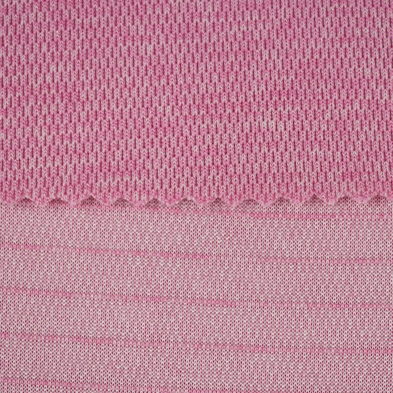 Fabric textiles wholesale Coolmax cationic bird eye mesh  fabric for t shirt