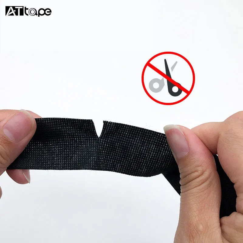 Wire automotive wire harness tape black fabric wire electrical tape