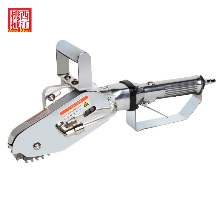 
Цветная коробка из гофрированной бумаги, пневматический инструмент для зачистки отходов 