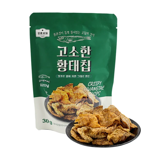 Seafood Healthy Seasoning Casual Single Package Bag Family Pack Natural Best Cod Selected Craftsmanship Crispy Fish Skin Snacks