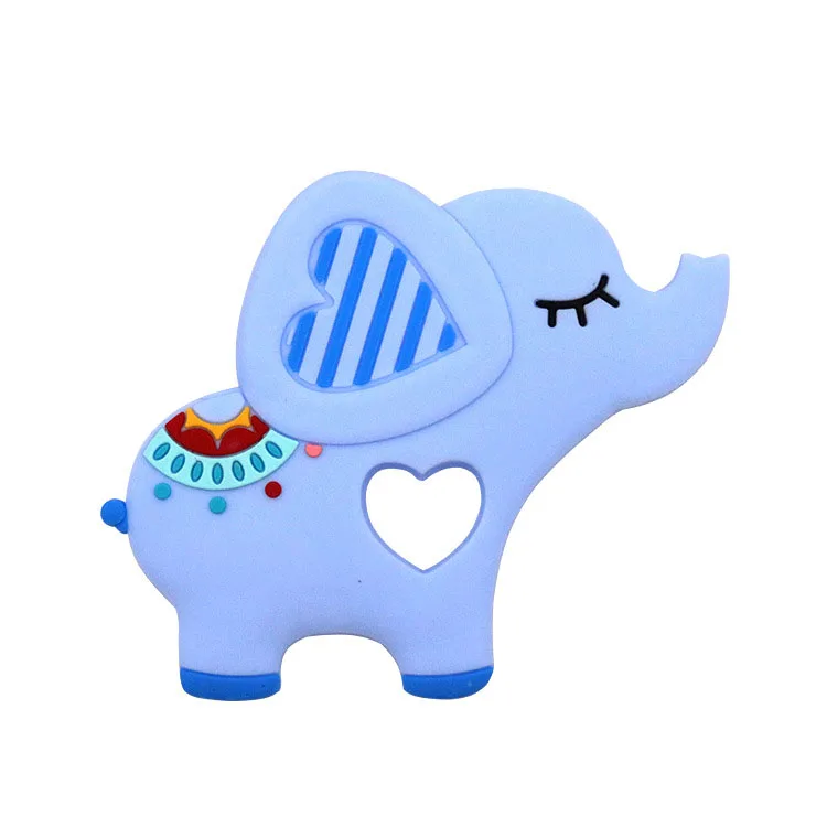 
New Design Sensory Baby Teething Toys, Soft Bpa Free Elephant Teether, Food Grade teether silicone 