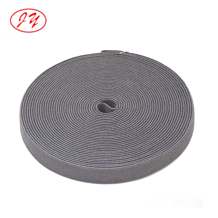 Custom thick band 20mm stretch strap twill pattern long lasting elasticity polyester elastic webbing