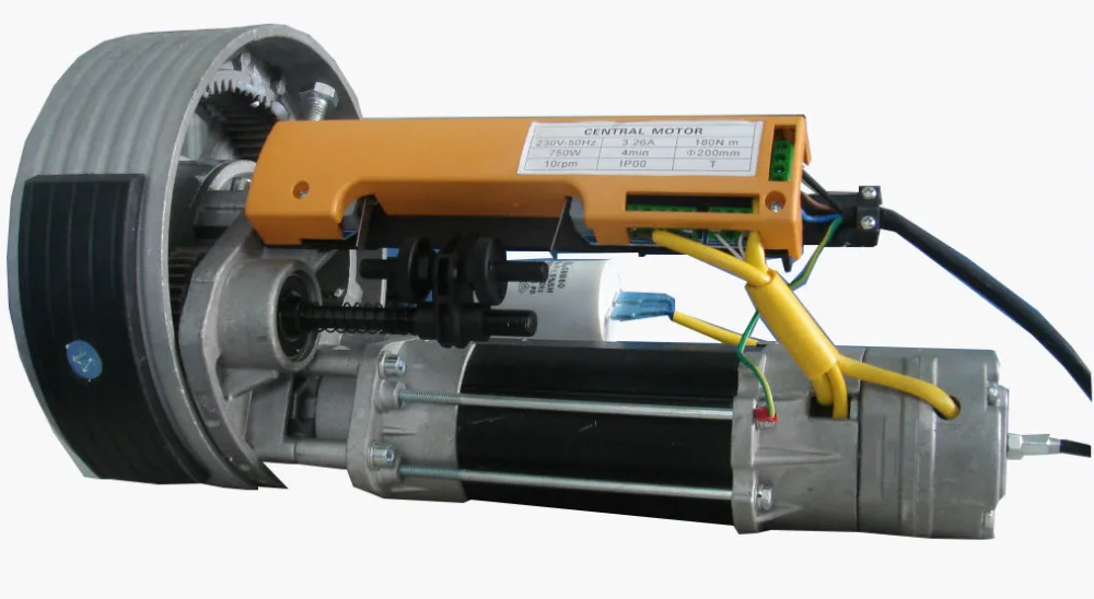 TOMA central motor in rolling shutter door  develop central shutter motor