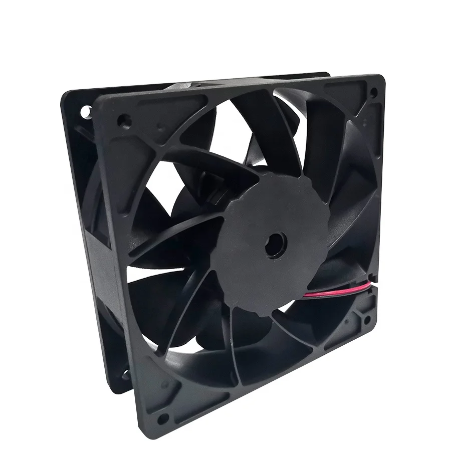 Custom Industrial Computer Rack Mount Electrical Panel 120x120x38mm DC Cooling Fan