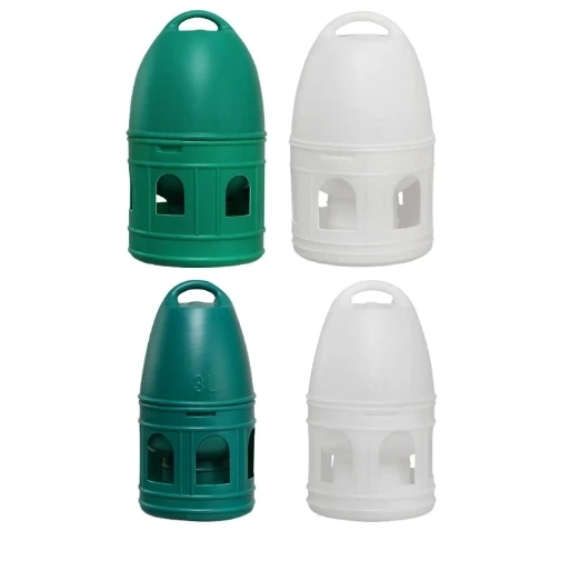 5L Bird Water Drinker Parrot Parakeet Pigeon Duck Dove Water Dispenser Automatic Feeder with Hanging Handle Bird Pot