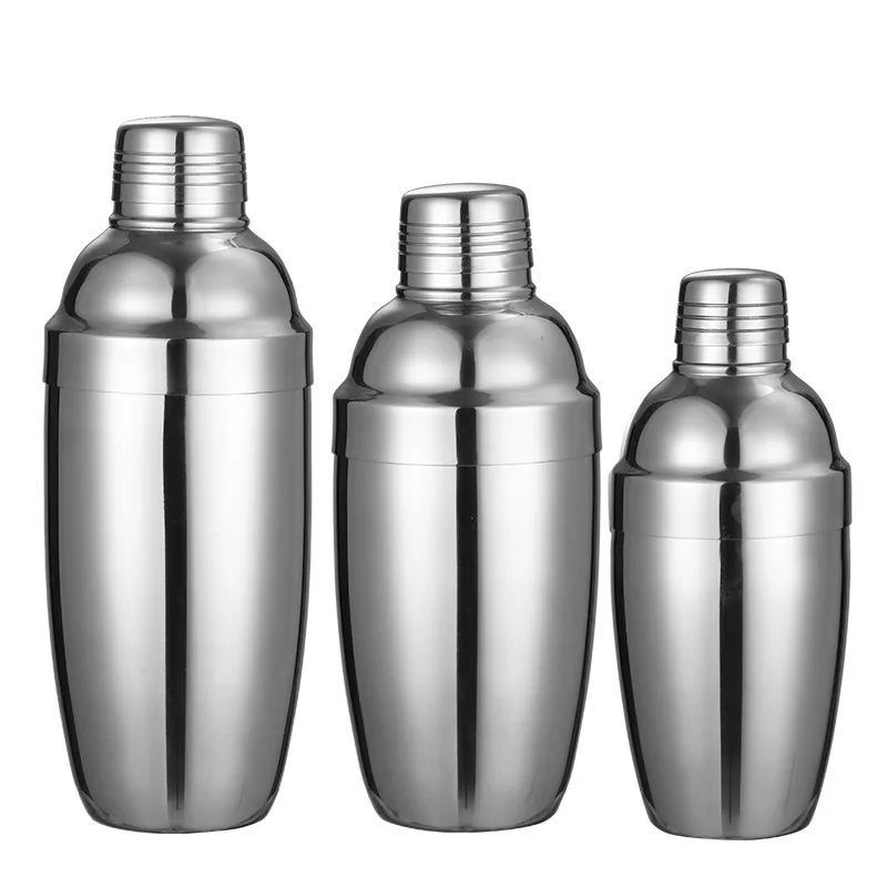 Bar Stainless Steel Martini Cocktail Shaker with Strainer Drink Alcohol Liquor Margarita Espresso Mixer bottle