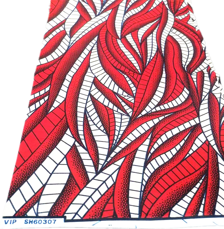 High quality 100 percent cotton Veritable African Wax Fabric Nigerian Ankara Block Print Batik Fabric For Sewing