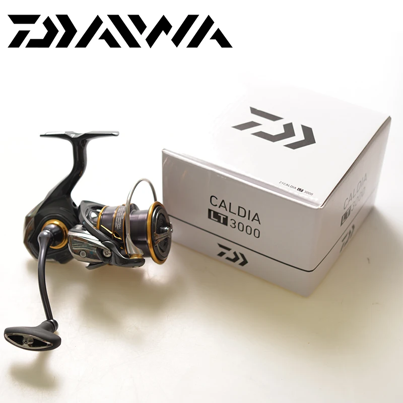 100% Original DAIWA CALDIA LT 6.2:1 6+1BB Stopperless Body ABS Spool Reel Tough Digigear Long Cast Saltwater Spinning Reel