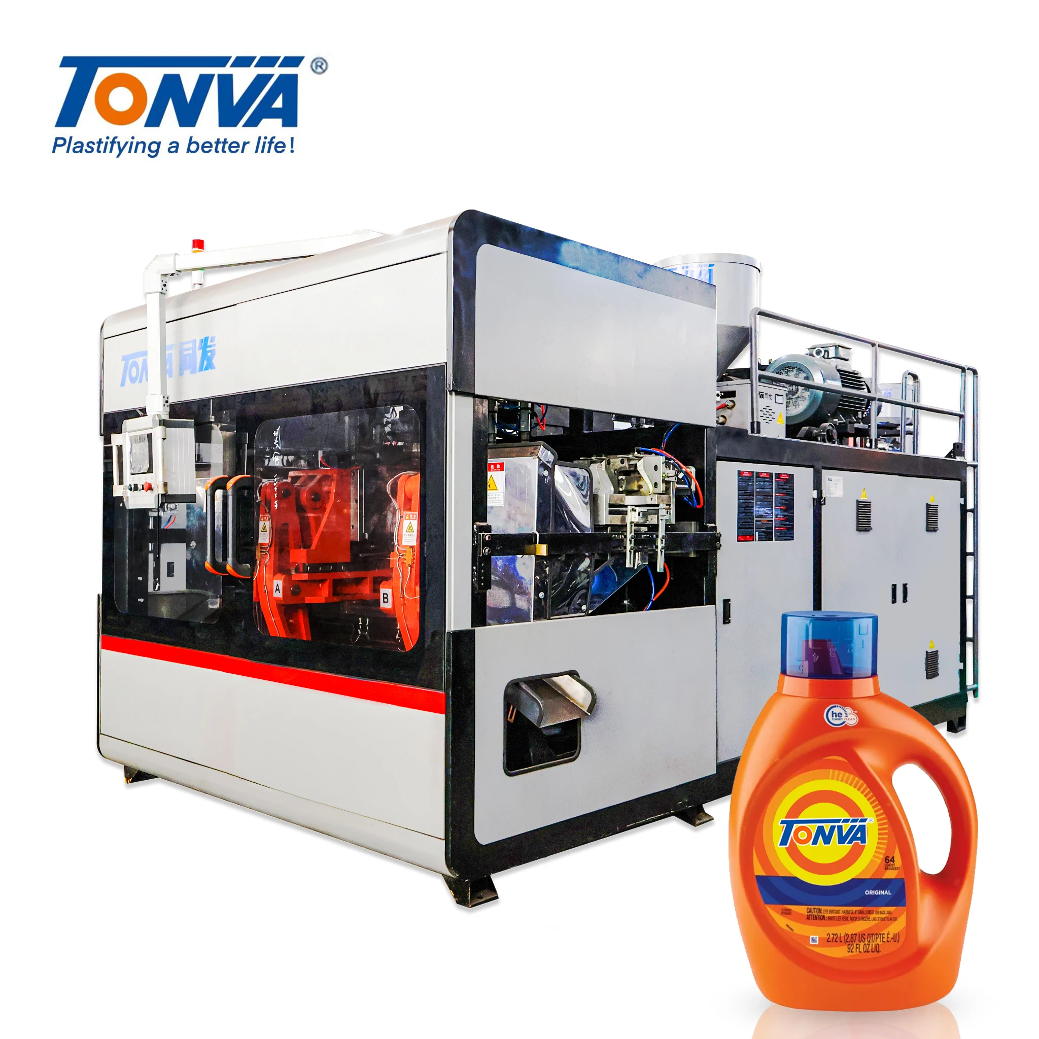 Factory Manufactured HDPE 3L 5L Plastic Liquid Soap Bottles Extrusion Blow Molding Machine