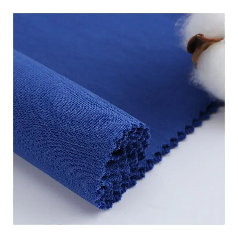 Wholesale Cheap 32S Comfortable Fell Terry Knit Fabric Plain Dyed Technics Style 95%Modal 5%Lycra French Terry Fabric