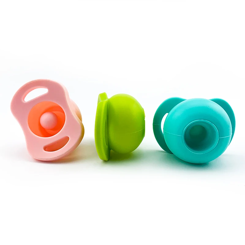 China Wholesale ce approve Eco-friendly Silicone Baby Teething Pacifier