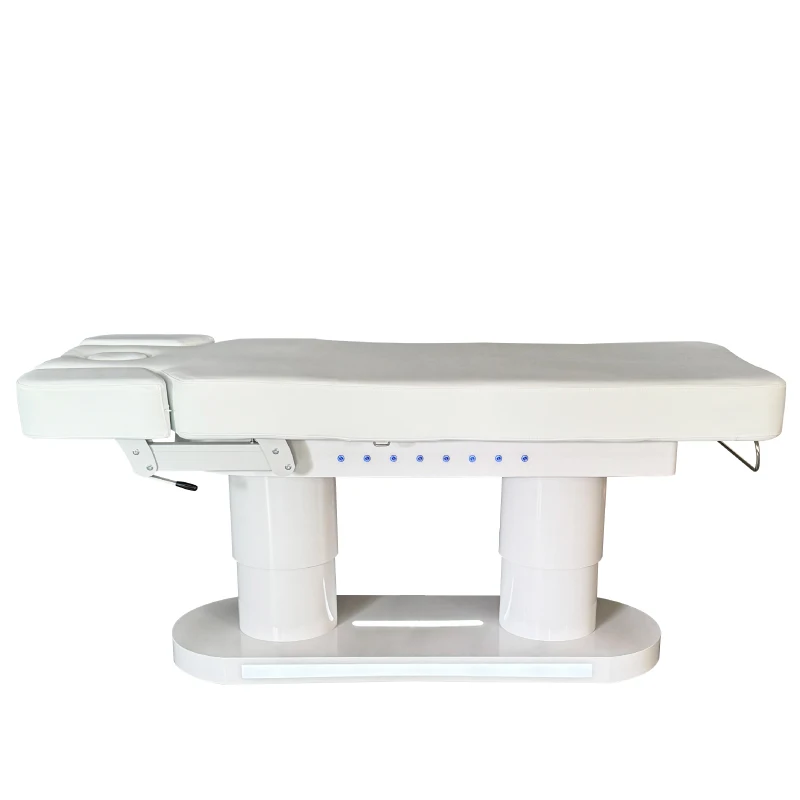 High-end Electric Beauty Bed Luxury Massage Aesthetic Clinic Bed Facial Treatment Medical Esthetic Chair With Side Control