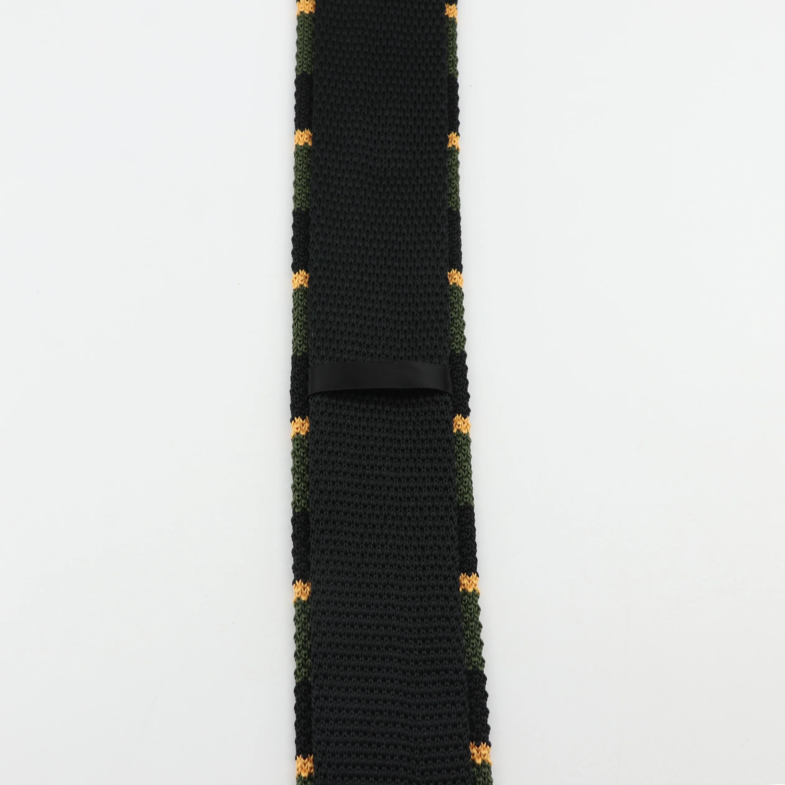 Мужской вязаный галстук в полоску для отдыха Модный Узкий Тонкий галстук шириной 5,5 см для мужчин узкий тканый дизайнерский Вязаный Галстук