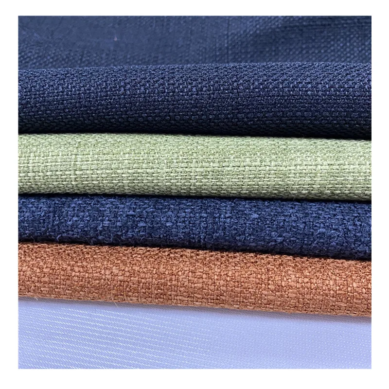 100% polyester upholstery fabric prand 260-310gsm 148cm wool Spinning knitting color of grey brown flaxen creamy