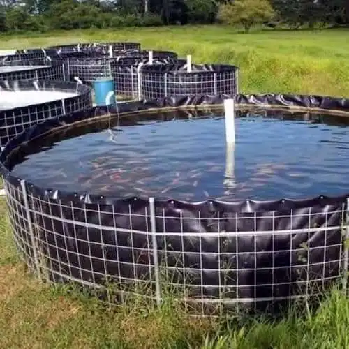 black plastic virgin material fish farming aquaculture  pond 0.3mm 2.5mm geomembrane price