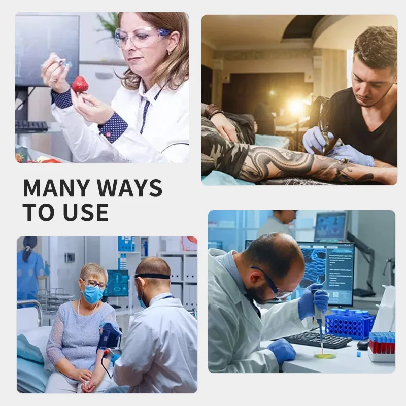 Factory Hospital Custom Disposal Eco-Friendly Plastic Medical 3 Layers 4 Layers Zipper Biohazard Sample Specimen Bags