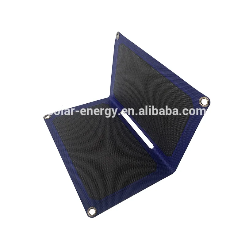 14W Energy Solar Charger Wireless Mobile Phone Charger When Hiking Camping