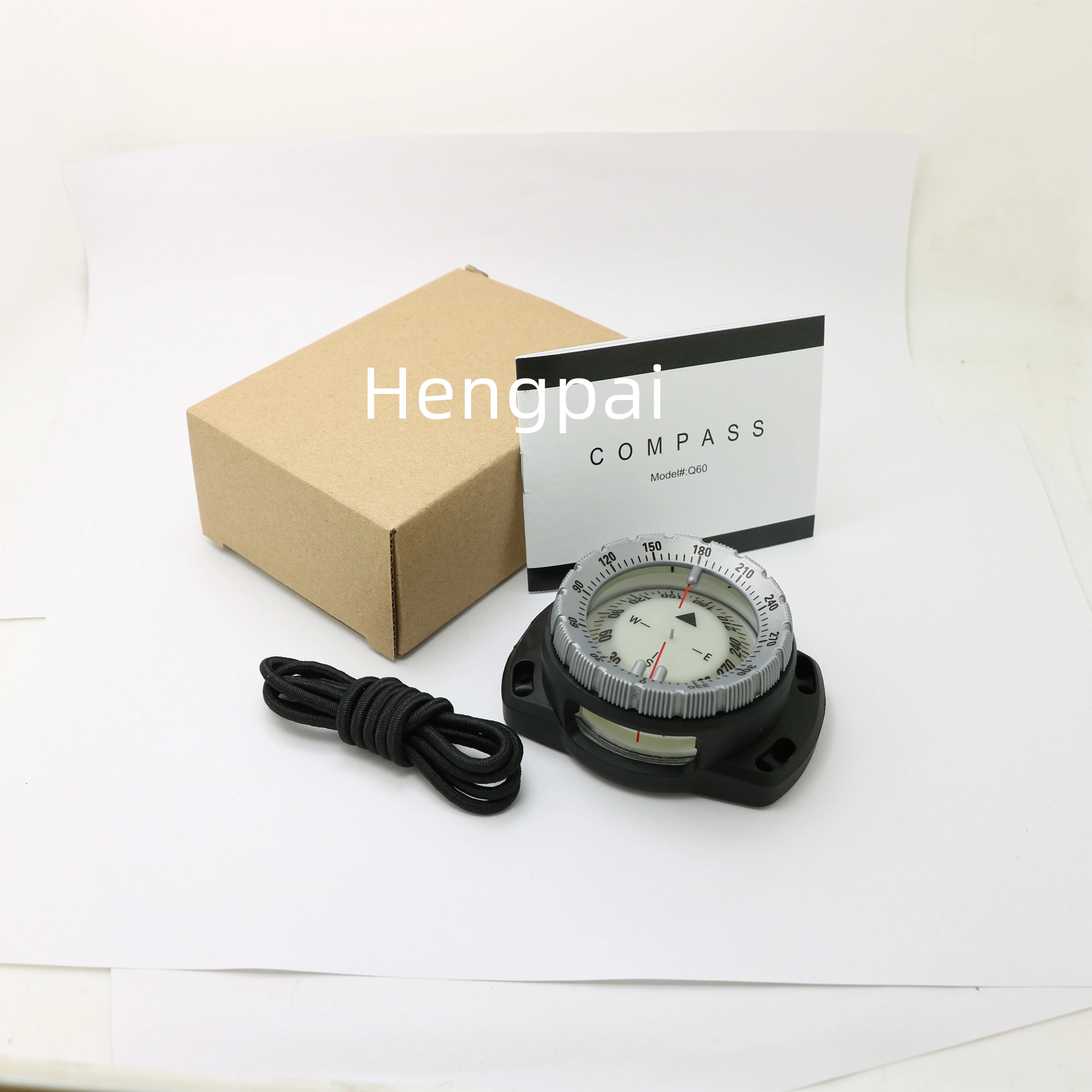 50m Watch Balanced Waterproof Luminous Compass Underwater Diving Scuba Compass