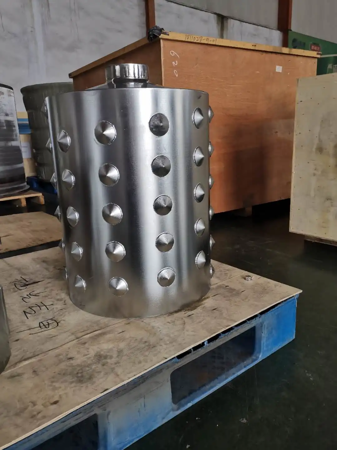 Waste Paper Screening Stainless Steel Wear -Resistant Pressure Screen Rotor For Pulp Making Machine