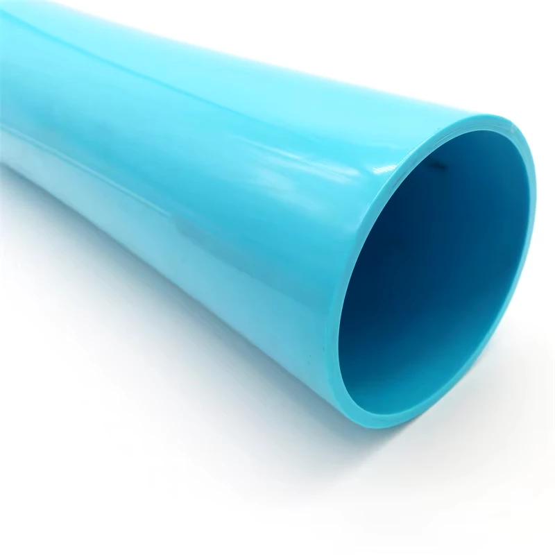 customized rounded hard any size pmma ps ldpe extrusion pvc abs pp tubing square plastic pipe