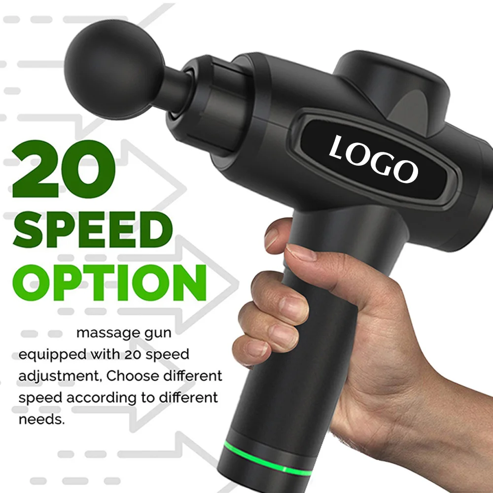 High Quality Professional Deep Tissue Muscle Percussion Fascia Massage Gun 2023 Fascial Massager Gun Message Pistols