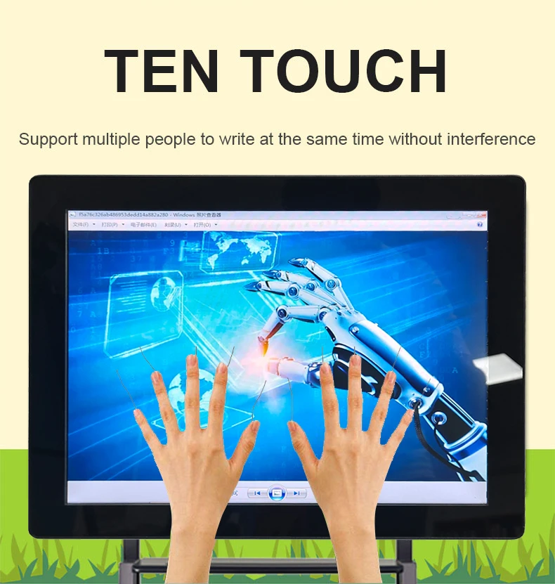 Custom 15 HDMI industrial Monitor LCD capacitive Touch Screen display USB Display Interactive Touch Screen monitor