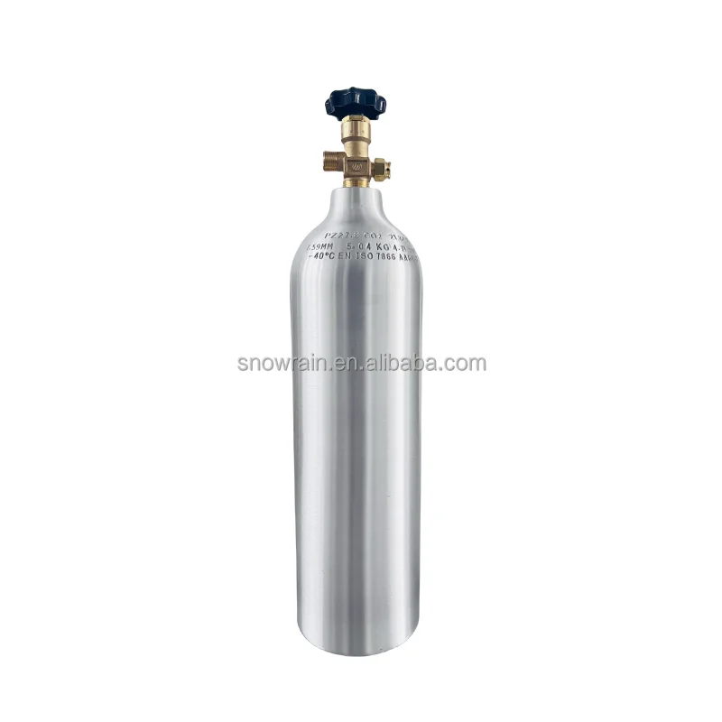 CE DOT Co2 Bottle Cylinder With Valve 150bar 57 Litres China Aluminum Siphon Tube and Cga320