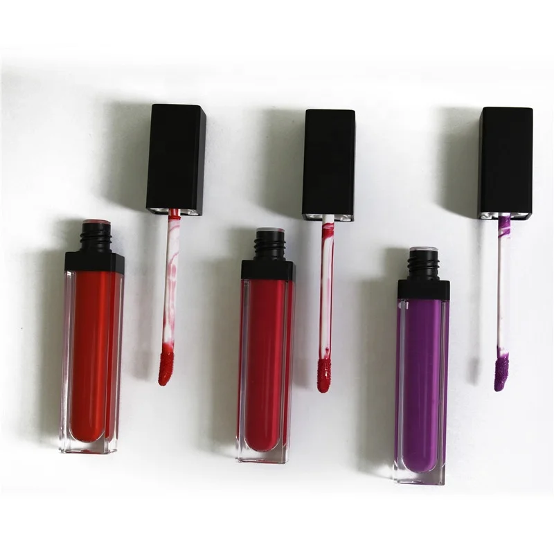 Wholesale cosmetics Matte Liquid Lipstick Long Lasting Wear Non-Stick Cup  Custom Waterproof Velvet Nude Matte liquid Lipstick
