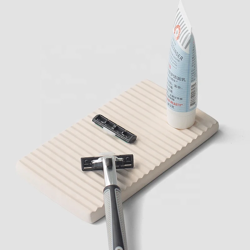 New arrival bathroom shower shaver   absorbent soap tray storage holder