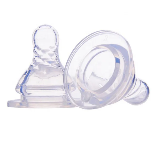 Liquid Silicone Baby Nipple Manufacturer 2021Hot Wholesale Baby Feeding Products Bottle Nipple Bulk Packing