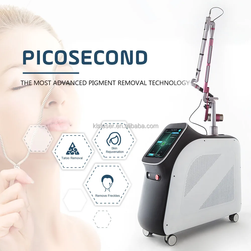 pig power ps ir/uv yag laser picosecond laser removal discoloration machine tattoo remova handle for vascular