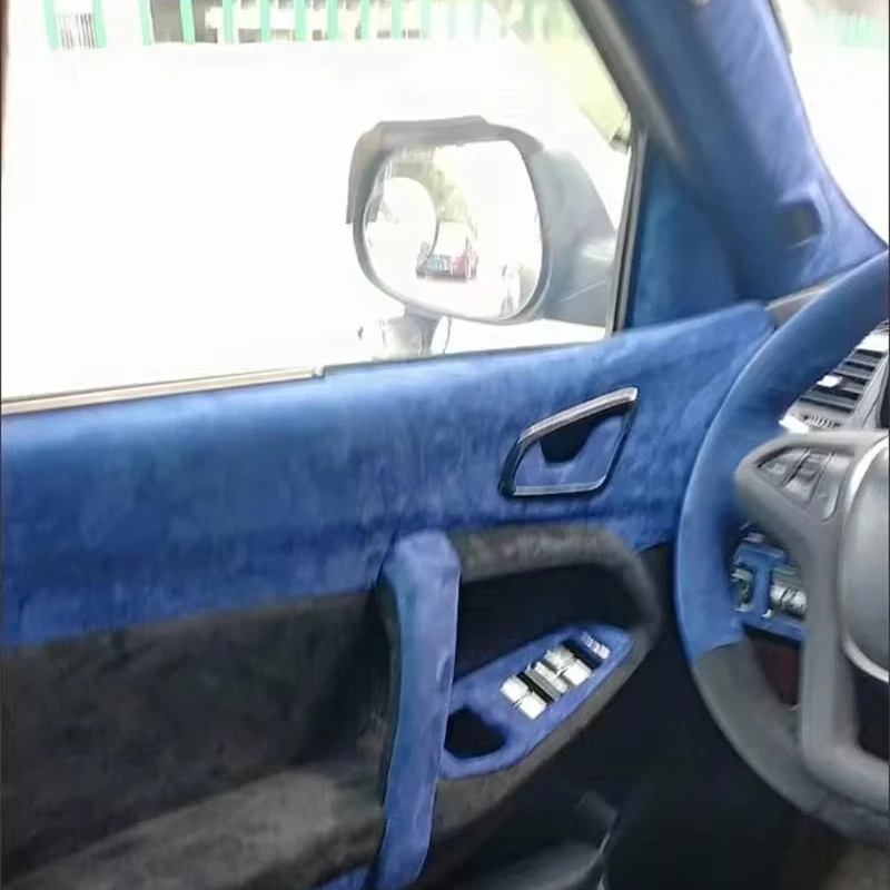 Micro Fabric water proof alcantara suede fabric car wrapping velvet self adhesive film