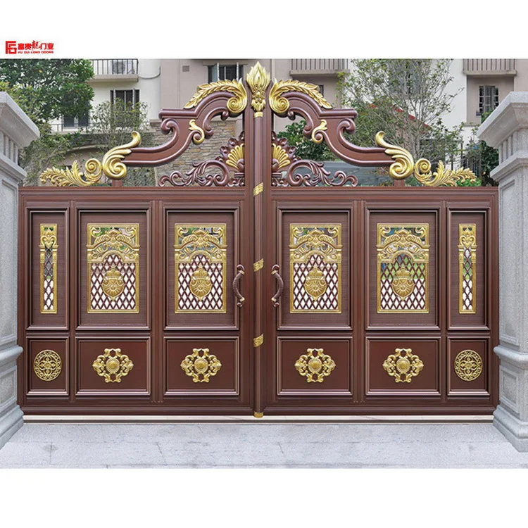 Customized High-quality Courtyard Gate Aluminum Villa Gate