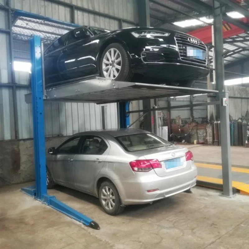 Hydraulic Two Post Car Parking Lift Equipment 2.3Ton 2.7Ton