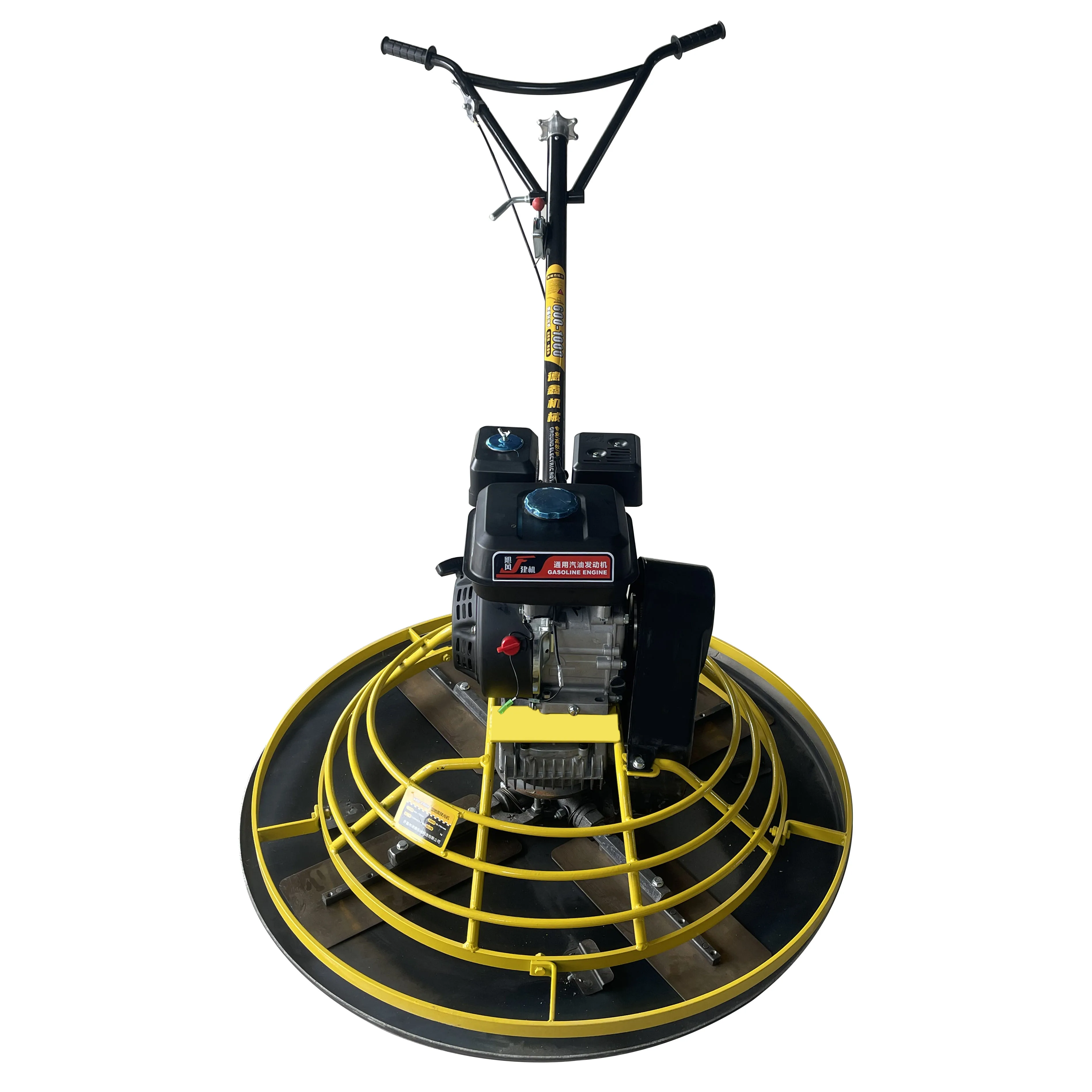 New Electric Concrete Power Float Trowel Machine Efficient Low Noise Walk-Behind Design Smooth